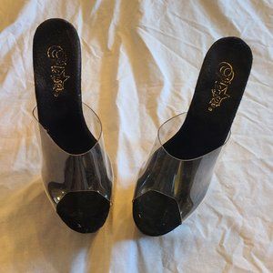 Pleaser Adore-701 Size 8 Black